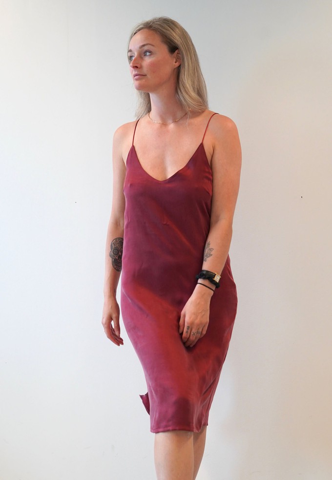 Vegan silk Slipdress from Atelier Jungles