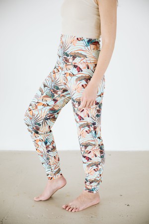 Jasmin Pants / Subtle Tropics from Audella Athleisure