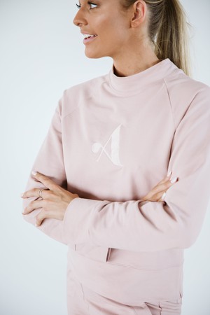 Sweatshirt / Misty Rose from Audella Athleisure