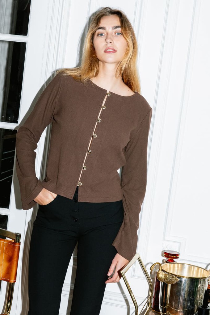 Vest Henné brown from avani apparel