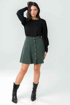 Skirt Parrotia green via avani apparel