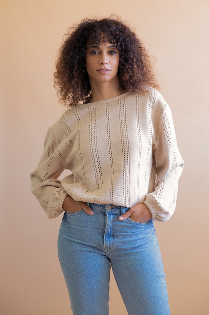 Sweater Lamier beige from avani apparel