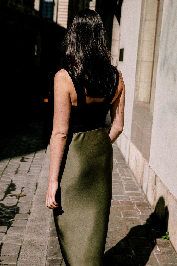 Skirt Iris green from avani apparel