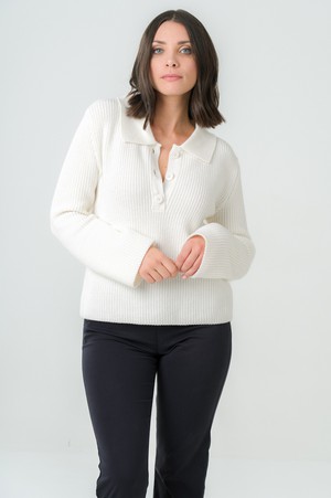 Sweater Torreya off-white from avani apparel