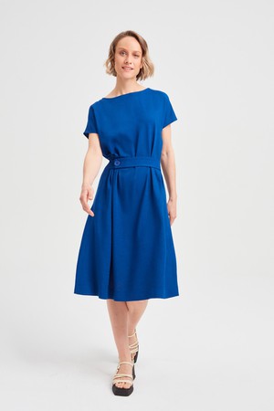 Sati | Sommerkleid mit Rundhalsausschnitt in Rot from AYANI