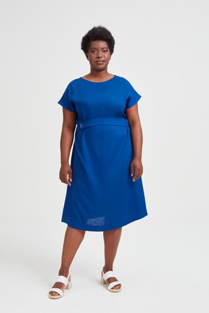 Sati | Sommerkleid mit Rundhalsausschnitt in Rot from AYANI