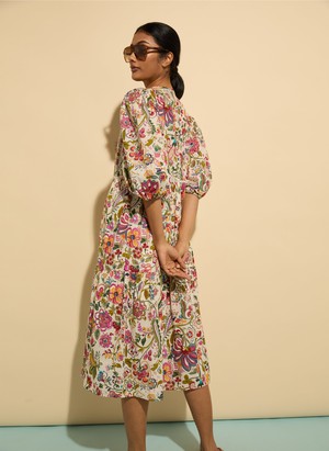 Isabelle Organic Cotton Kaftan Dress from Baukjen
