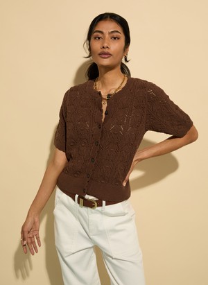 Celestia Ecotec Crochet Cardigan from Baukjen