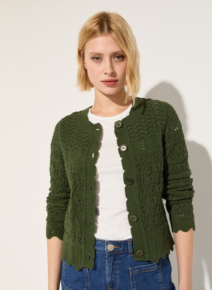 Ursula Ecotec Cardigan from Baukjen