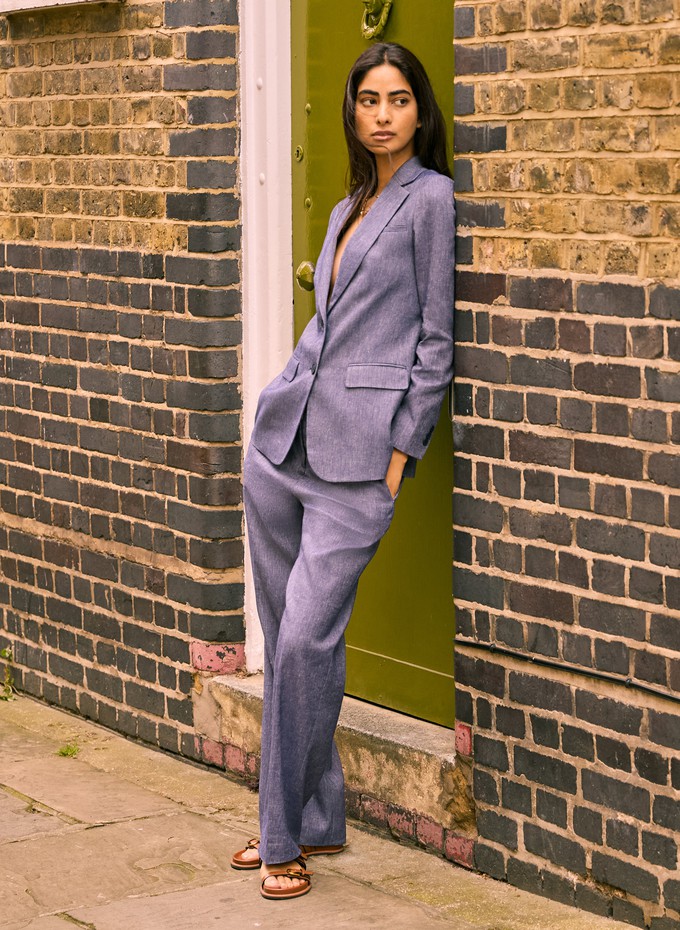 Giselle Linen & Cotton Blend Trousers from Baukjen