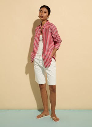 Rishma Organic Cotton Stripe Shirt from Baukjen