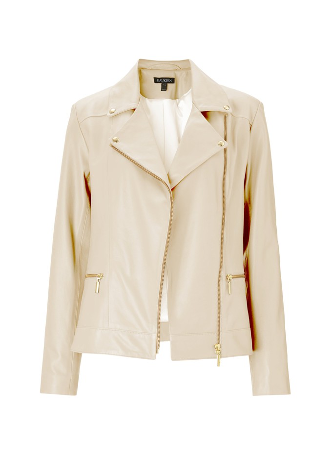 Kara Leather Biker Jacket from Baukjen