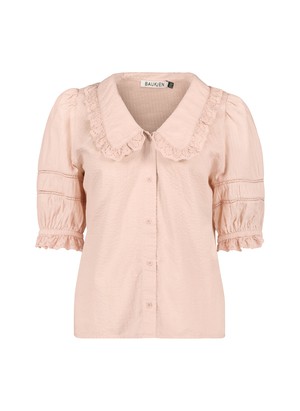 Marti Organic Cotton Broderie Detail Blouse from Baukjen