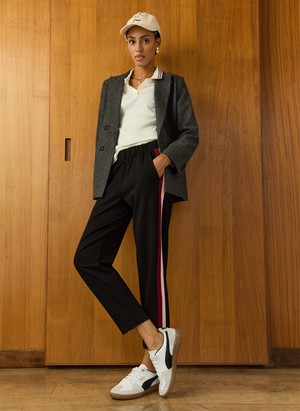 Jay Side Stripe Tapered Trousers from Baukjen
