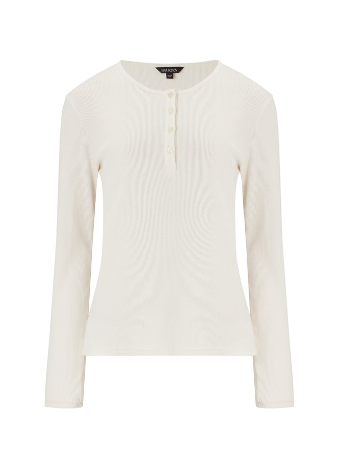 Baukjen Essentials Organic Cotton Henley Top from Baukjen