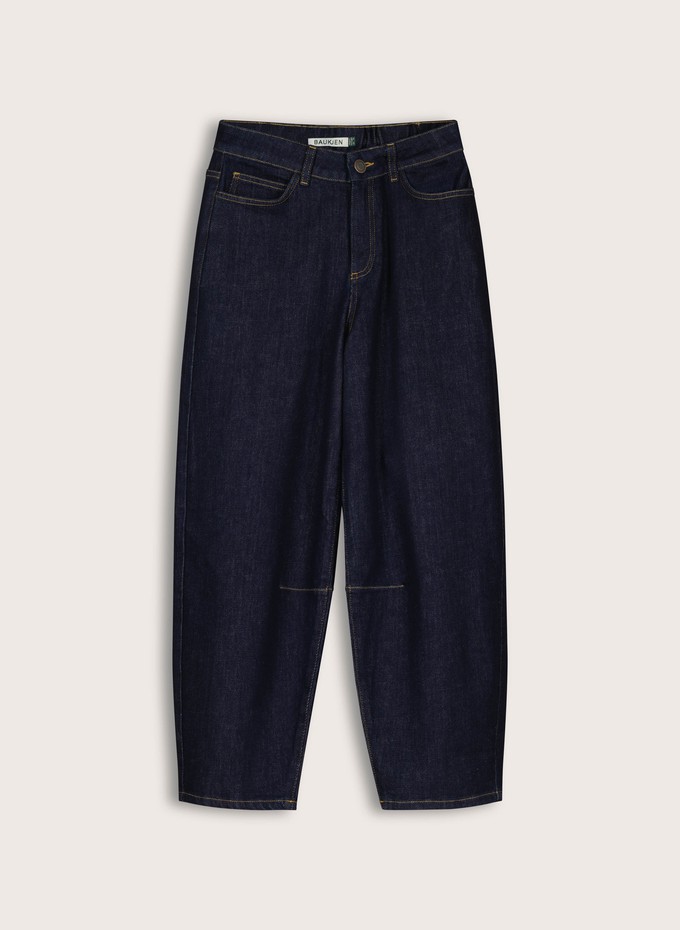 Nixi Organic Stretch Denim Barrel Jeans from Baukjen
