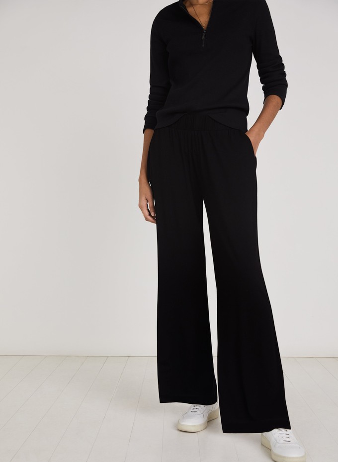 Palazzo Wide Leg Trousers with LENZING™ ECOVERO™ from Baukjen
