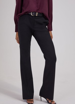 Shapira Newlife & Wool Blend Bootcut Trousers from Baukjen