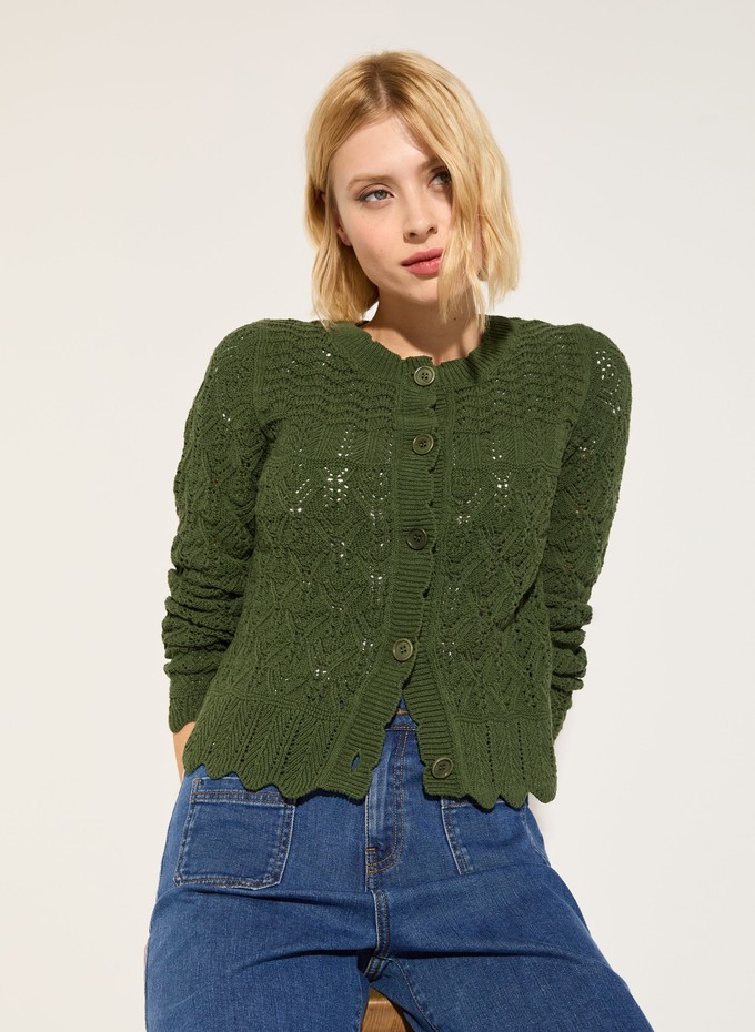 Ursula Ecotec Cardigan from Baukjen