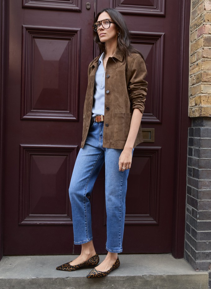 Petite Eda Organic Cotton Stretch Boyfriend Jeans from Baukjen