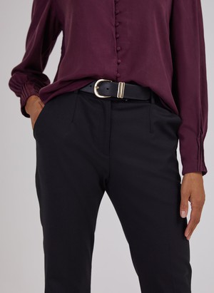 Shapira Newlife & Wool Blend Bootcut Trousers from Baukjen