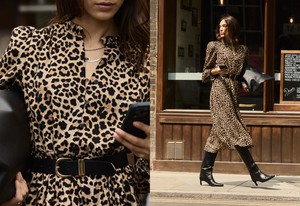 Daryn Printed Midi Dress from Baukjen