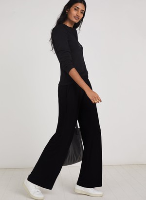 Palazzo Wide Leg Trousers with LENZING™ ECOVERO™ from Baukjen