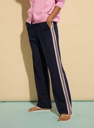 Marjorie Side Stripe Ponte Trousers from Baukjen
