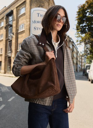 Sibel Wool Blend Tailored Bomber from Baukjen