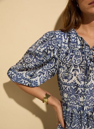 Mathilda Organic Cotton Kaftan Dress from Baukjen