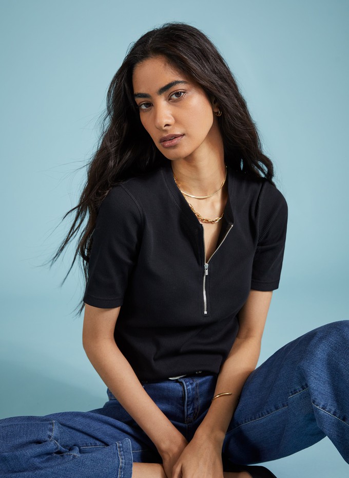 Baukjen Essentials Organic Cotton Zip Top from Baukjen