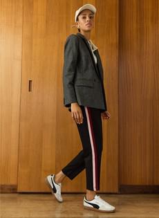 Jay Side Stripe Tapered Trousers via Baukjen