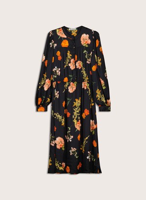 Cemile Printed Midi Dress from Baukjen