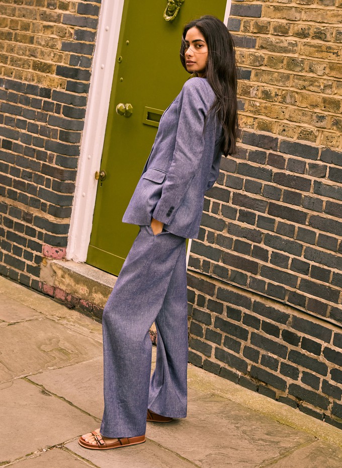 Giselle Linen & Cotton Blend Trousers from Baukjen