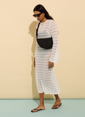 Zarah Crochet Dress with Tencel™ from Baukjen