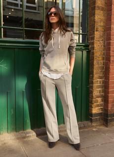 Bergan Organic Cotton Wide Leg Joggers via Baukjen