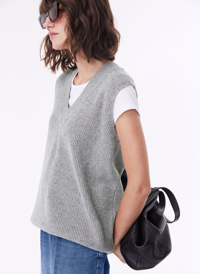 Katalina Recycled Wool Knitted Vest from Baukjen