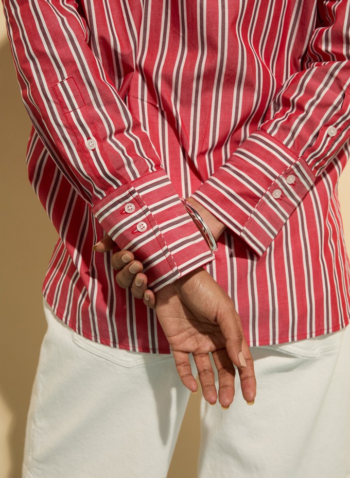 Rishma Organic Cotton Stripe Shirt from Baukjen