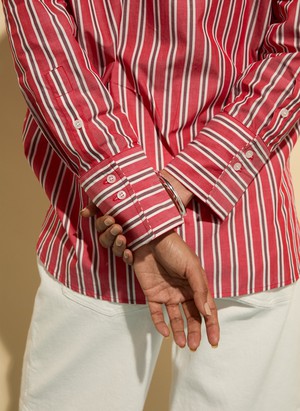 Rishma Organic Cotton Stripe Shirt from Baukjen