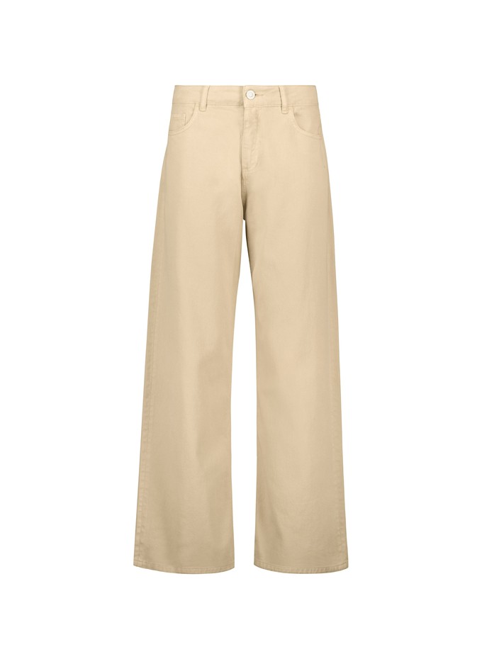 Organic Stretch Cotton Wide Leg Slouch Jeans from Baukjen