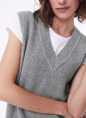 Katalina Recycled Wool Knitted Vest from Baukjen
