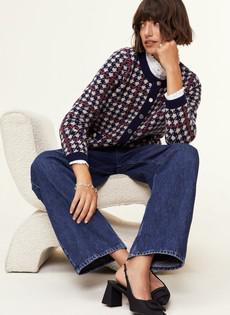 Prudence Recycled Wool Knitted Jacket via Baukjen