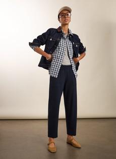 Billie Ponte Carrot Leg Trousers via Baukjen
