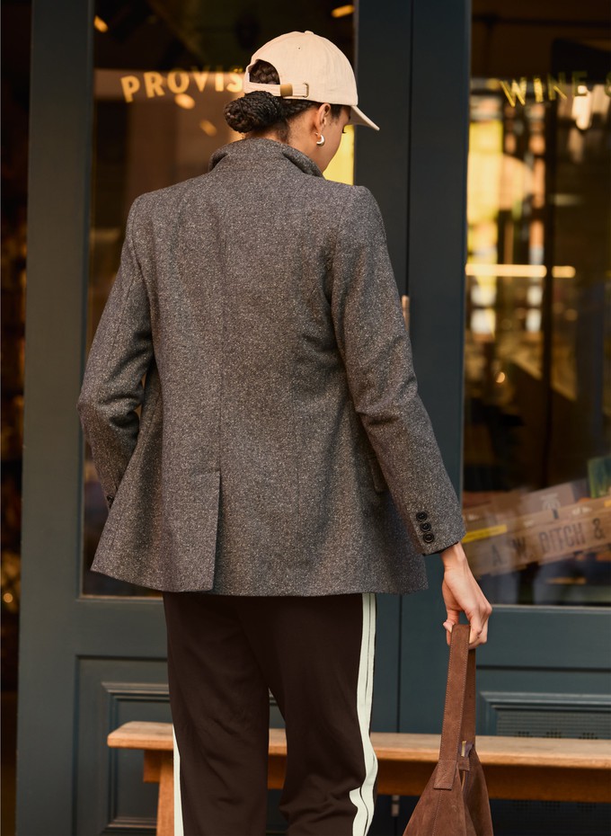 Eugenie Wool Blend Tailored Blazer from Baukjen