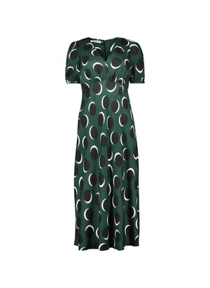 Kaydence Printed Midi Tea Dress with Livaeco from Baukjen