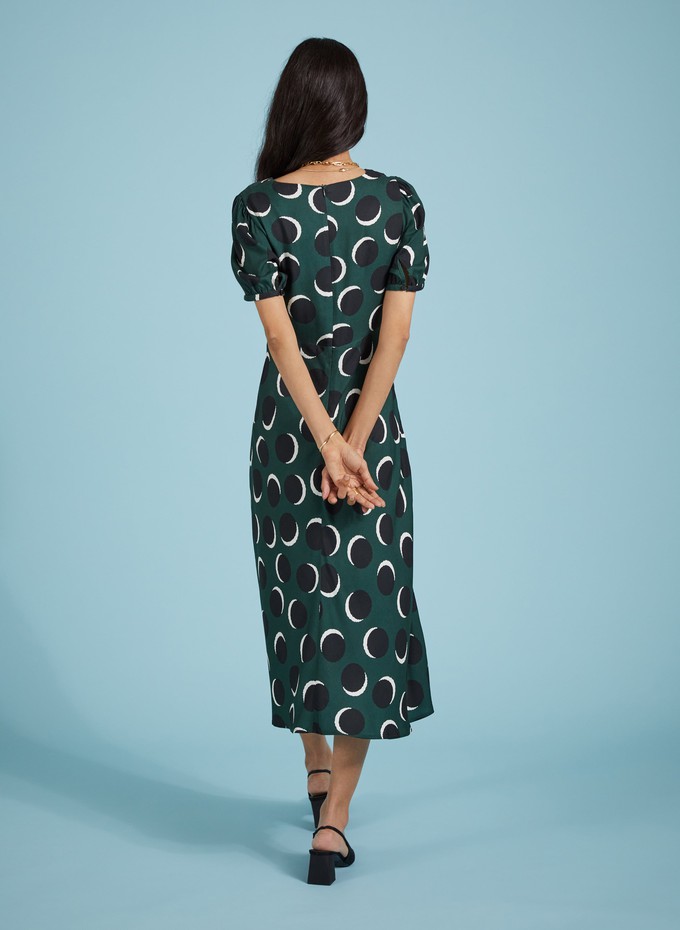 Kaydence Printed Midi Tea Dress with Livaeco from Baukjen