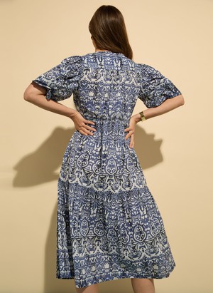 Mathilda Organic Cotton Kaftan Dress from Baukjen