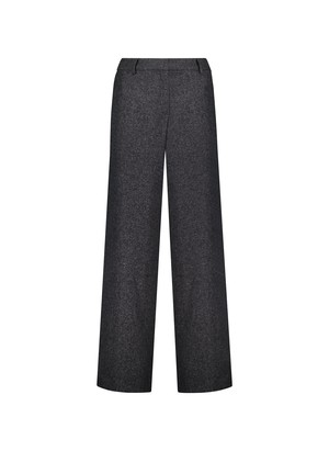 Gwynnie Wool Blend Wide Leg Trousers from Baukjen
