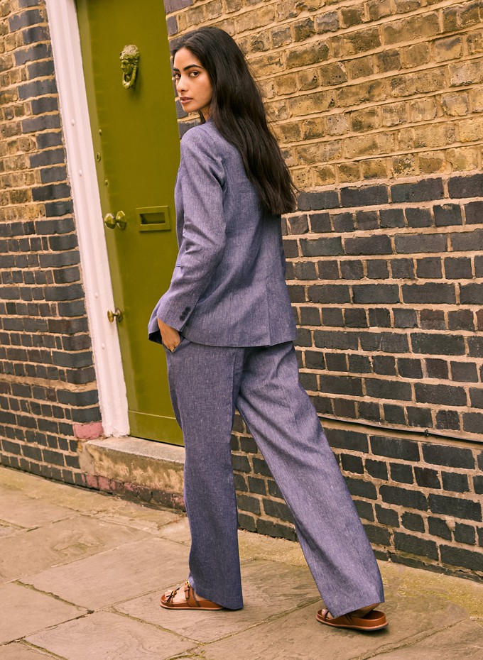 Giselle Linen & Cotton Blend Trousers from Baukjen