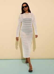 Zarah Crochet Dress with Tencel™ via Baukjen